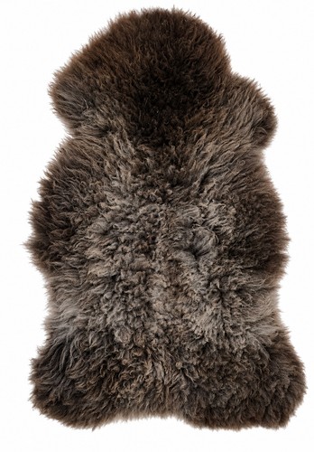 Gotland schaffell braun grau - braun,