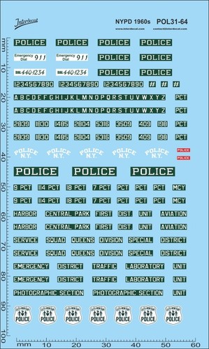Polizei nypd police - police, 1/64