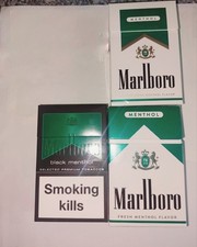 3 x alte MARLBORO grün (!)