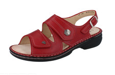 FINN COMFORT Milos Damen Sandale pomodore Glattleder