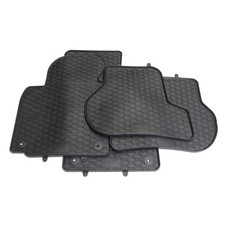Gummimatten 4 tlg. Fussmatten Allwetter Matten kompatibel mit VW Golf 6 VI
