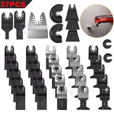 37 Multitool Zubehör Sägeblatt-Set Metall Holz für Multimaster Fein Bosch Makita