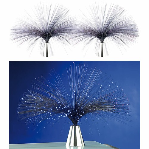 Pearl 2er set glasfaserlampe - pearl, 2er-set