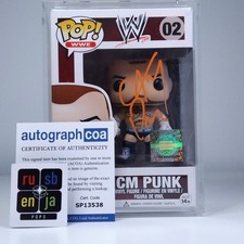 Funko Pop! WWE CM Punk Signed