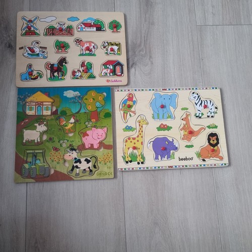 Kinder holz steckpuzzle - holz,