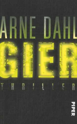 Gier von arne dahl 2012 - gier,
