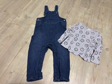 PocoPiano Latzhose Jeans Löwe