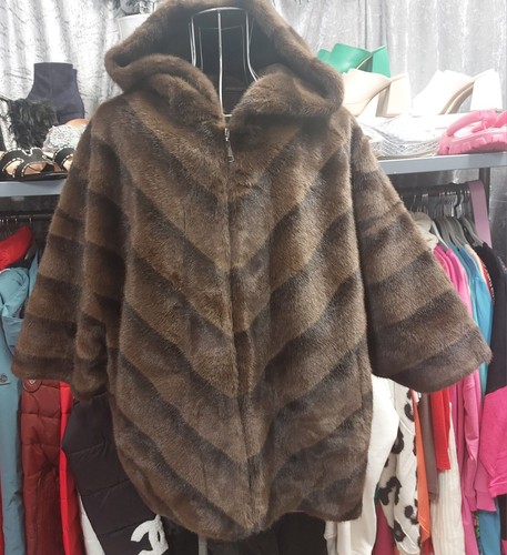 Kunstpelz jacke nerz imitat - jacke, nerz-imitat
