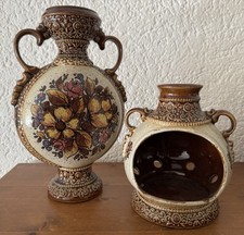 Vase und Teelicht aus Österreich 80er Jahre mit Bodenmarke