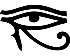 Aufkleber Horusauge für Auto