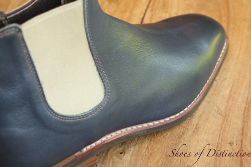 Williams navy leder - r.m.,