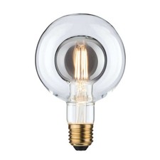 Paulmann LED Filament Globe G95 Inner Shape Rauchglas 4W E27 warmweiß DIMMBAR