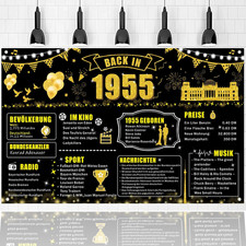 Party-Banner 70. Geburtstag Dekorationen Hintergrund Männer Frauen