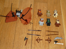 Lego Star Wars Ewok Figuren 6 Stück (7956 10236 8038)
