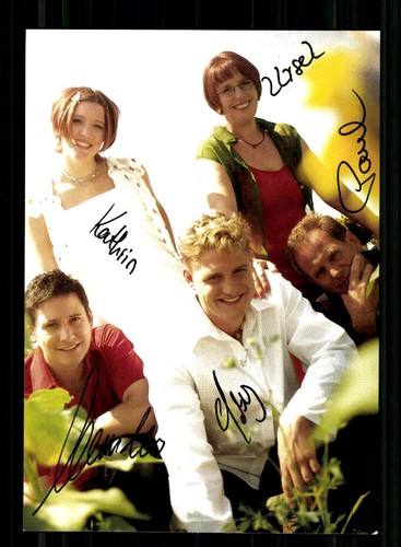 Happy family autogrammkarte - family,