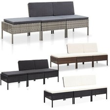 Gartenmöbel 3-tlg. Poly