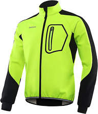 Herren Winter Fahrradjacke Mantel Wasserdicht Thermo Winddicht Gr.L