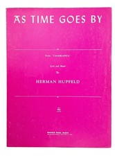 Vintage As Time Goes By Sheet