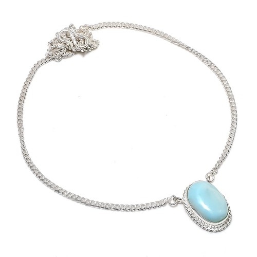 Karibischer larimar ovale - larimar, form