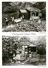 Melle  Osnabrueck Schweizerhaus Maerchenwald Solbad Melle Schneewittchen Haensel