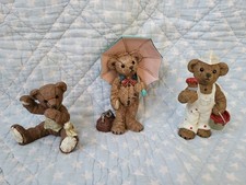 3 x Gilde Teddy Maler, sitzend
