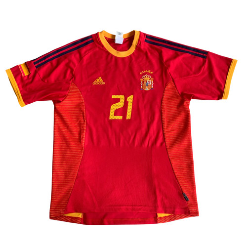 Spanien trikot 2002 heim - trikot,