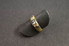 Damenring Gold mit weissen