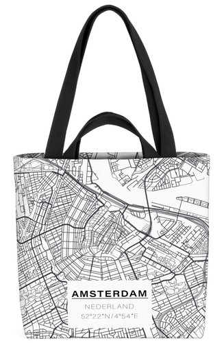 Amsterdam karte tasche holland - karte,