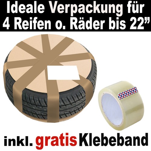 Versand verpackung 4 räder - versand,