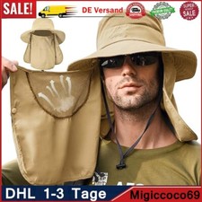 Anglerhut Sonnenhut Mit Nackenschutz Fischerhut Herren Sommerhut Fisherman Hut