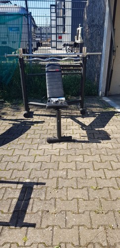 Hantelbank mit gewichten - mit,
