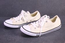 Converse All Star Dainty OX Damen Chucks Sneaker Gr. 37 creme Canvas CH3-129