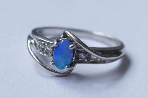 Ring opal dublette - opal, 4