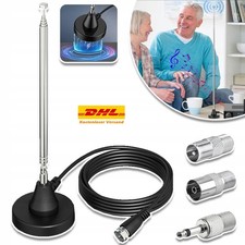 DAB Antenne Zimmerantenne Digitale Teleskopantenne HiFi FM Antenne Radioantenne.
