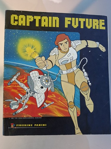 Captain future panini sticker - future,