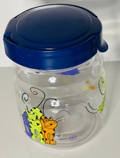 Emsa Katzenfutter Katzen Frischhalte Dose Vorratsdose Snapware blau 13cm