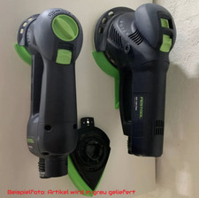 Festool Rotex RO 150 90 Mirka Deros Halter Wandhalterung mit Kabelhaken - !Grau!