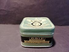 Alte Blechdose GRIP Stahlstecknadeln 50 Gramm Nr. 6 LEER Stecknadeldose