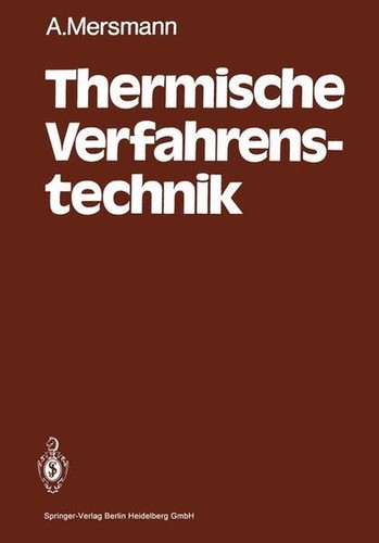 Thermische verfahrenstechnik - thermische,