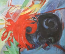 Handgemalt Ölgemälde 50x60