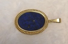 Anhänger Medaillon Lapis