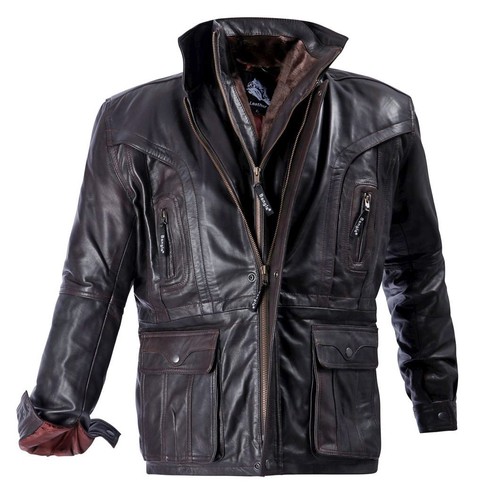 Herren winter lederjacke - winter,