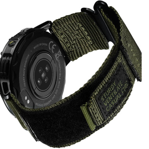 Nylon uhrenarmband 22mm - nylon,