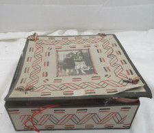 Handgefertigt Nähkästchen Kästchen „Kaiserreich Deutschland Flagge & Farben 1 WK