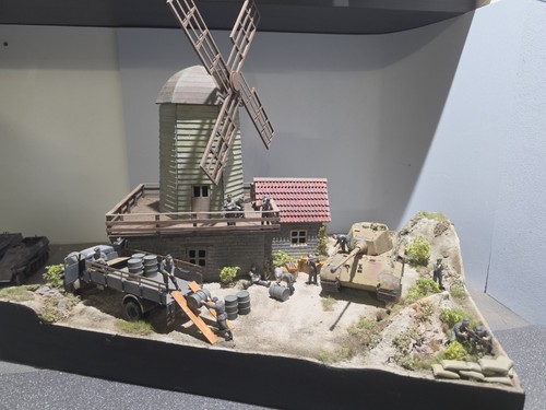 Windmühle diorama 2 - diorama,