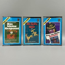 3 Sonic Series Hörspiel Kassetten Das kleine Gespenst, Kleine Hexe, Hotzenplotz