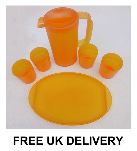 6tlg orange getränke - orange, set