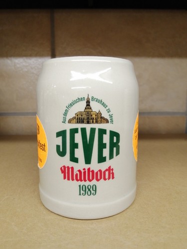 Jever bierkrug seidel keramik - jever,