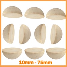 Holzhalbkugeln Halbkugel natur