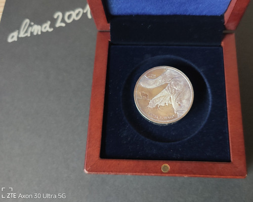 100 gramm silbermünze water - 100,